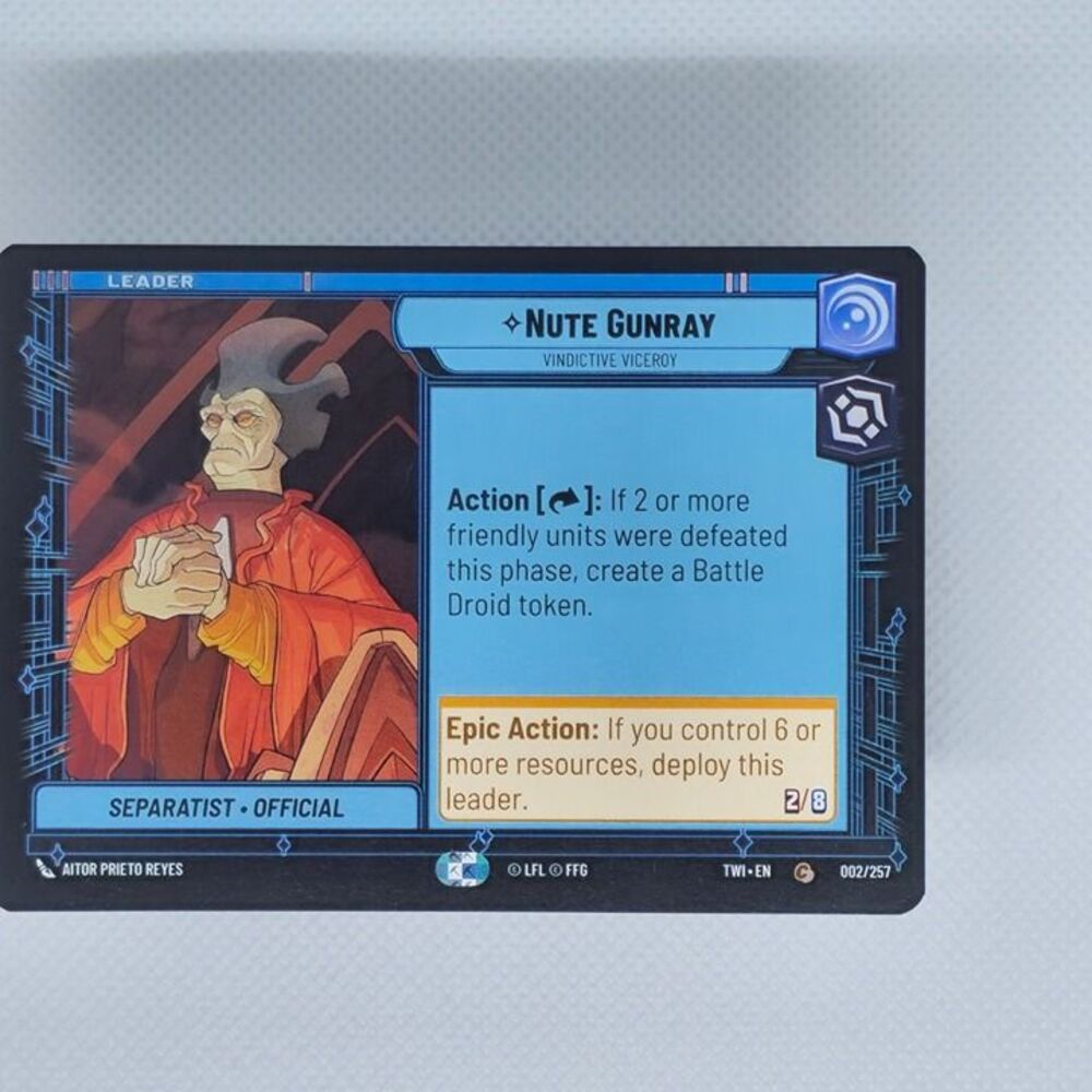 Nute Gunray Vindictive Victory 2 Star Wars Twilight Of The Republic